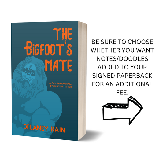 The Bigfoot's Mate - SIGNED paperback