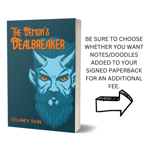 The Demon's Dealbreaker (NEW COVER) - SIGNED paperback