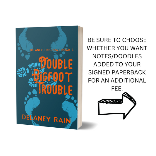 Double Bigfoot Trouble - SIGNED paperback