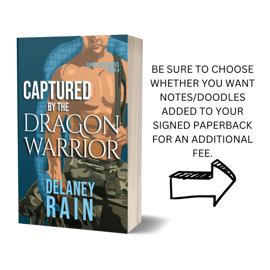 Captured by the Dragon Warrior - SIGNED Paperback