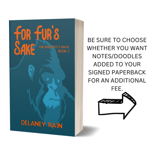 For Fur's Sake - SIGNED paperback