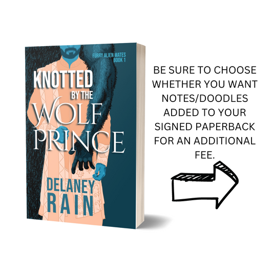 Knotted by the Wolf Prince - SIGNED paperback